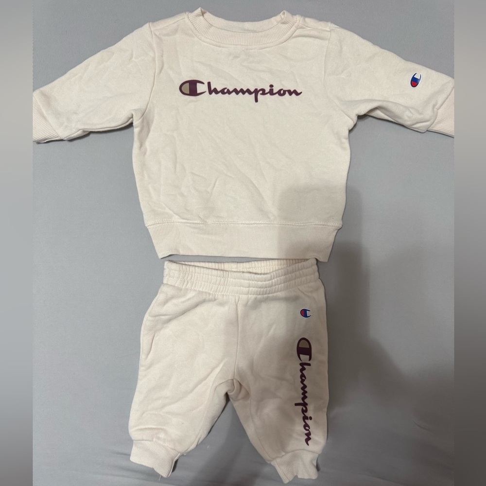 Cream colored champion set